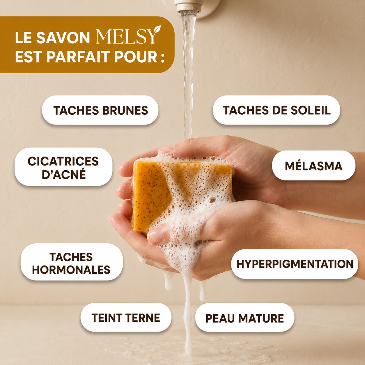 Savon Anti-Taches Melsy